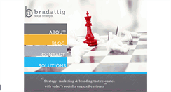 Desktop Screenshot of bradattig.com